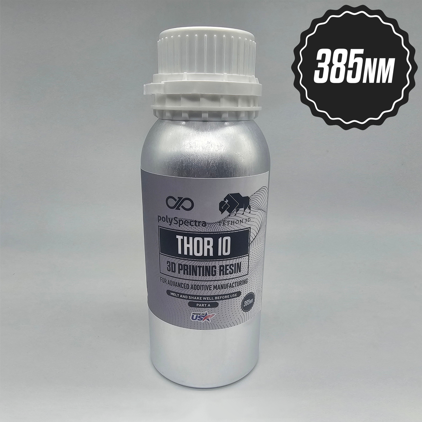 ThOR 10 Composite Photopolymer Resin for 385nm DLP 3D Printers
