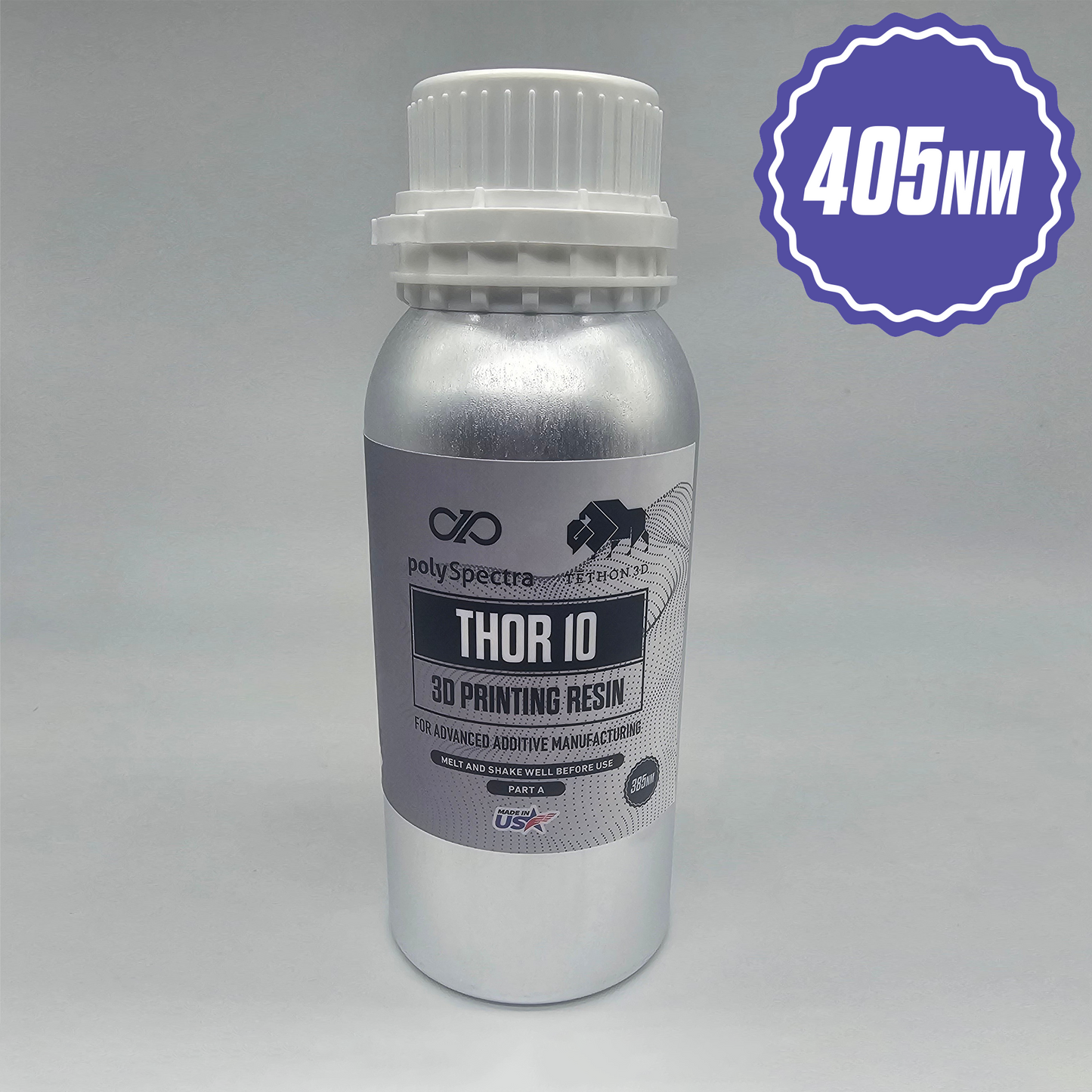 ThOR 10 Composite Photopolymer Resin for 405nm DLP & LCD 3D Printers
